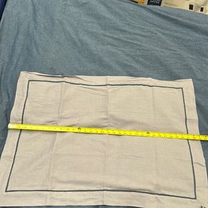 Restoration Hardware pillow cover linen